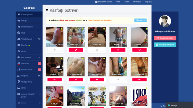 www.CocFox.com cel mai mare site matrimoniale din Romania